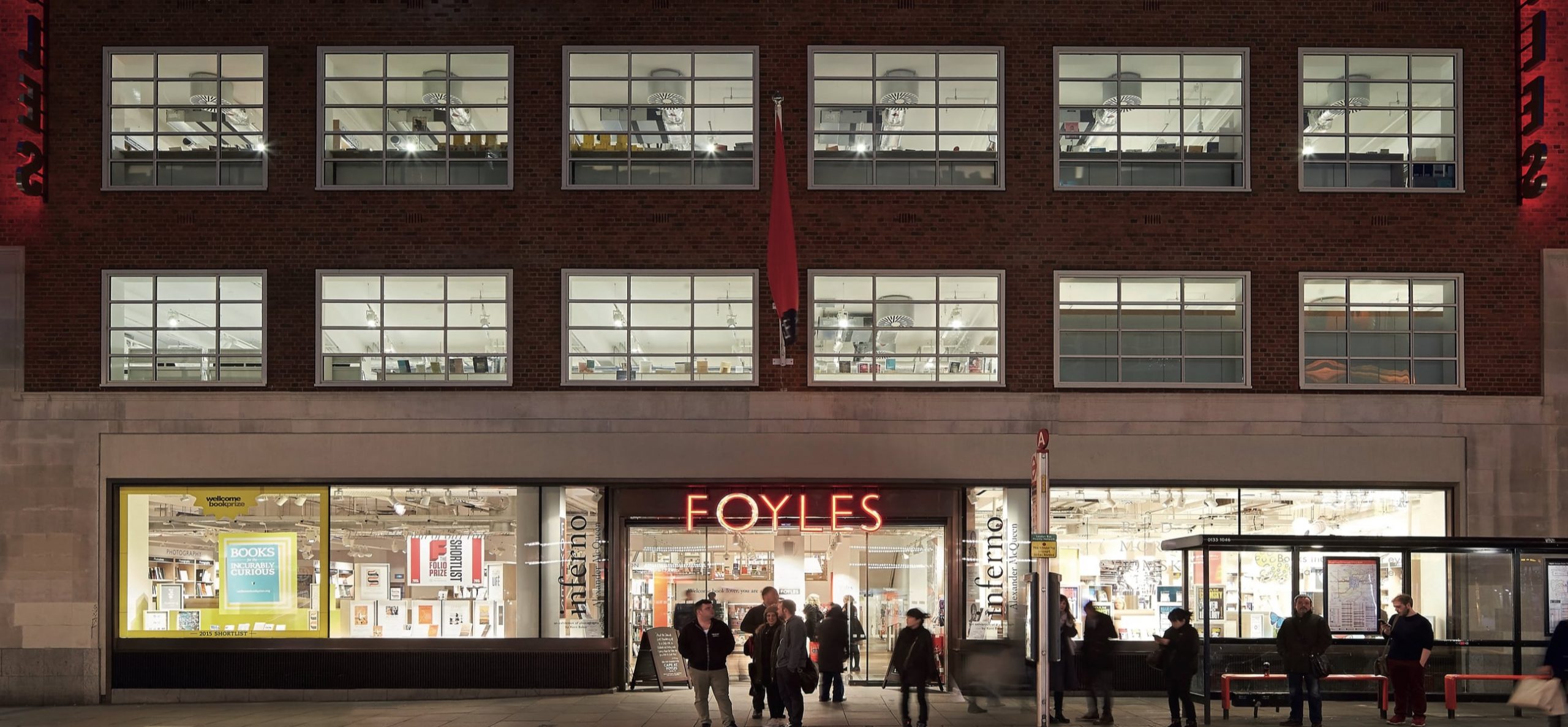 Foyles bookstore, brockton london real estate