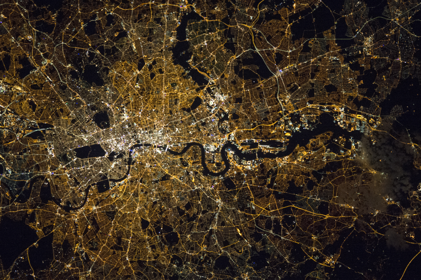 london aerial view